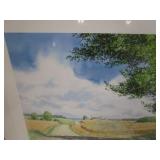 Charles L Peterson Harvest Lunch S/N 1853/2000 Image Size 17 1/2"x31" Overall 21 1/2"x34 1/2"