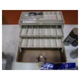 220v Outdoor Outlet, Garage Door Seal, Tackle Box, Misc Spray Paint, Rear End Grease