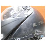 Motorcycle Helmet Flip Sheild w/Communications