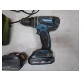Makita 18v Drill, Batteries, Charger