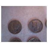 Liberty Silver Dimes