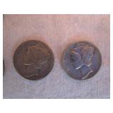 Liberty Silver Dimes