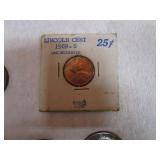 Collectible Dollar, Half Dollar, Quarters, Penny
