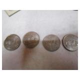 Collectible Dollar, Half Dollar, Quarters, Penny