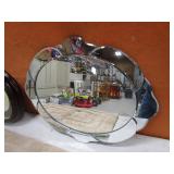 Bath Mat, Clock, Mirror