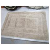 Bath Mat, Clock, Mirror