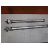 (2) (New) Pneumatic Cylinders 3/4" Rod 34" Overall