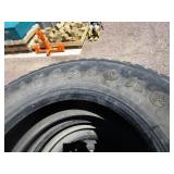(4) 295/75 R22.5 Semi Tires