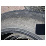 (4) 295/75 R22.5 Semi Tires