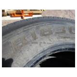 (4) 295/75 R22.5 Semi Tires