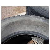 (4) 295/75 R22.5 Semi Tires
