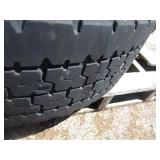 (4) 295/75 R22.5 Semi Tires