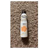 Hawaiian Tropic spf 30 sunscreen 6oz can