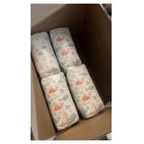 Size 6 Up&Up Diapers | Partial Box | 4of6 packs remain unopened | 96 diapers remain