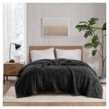 Twin Woolrich Black Polyester Twin Blanket