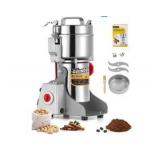 700g Electric Grain Grinder Mill Safety Upgraded 2400W High-speed Spice Herb Grinder Commercial Superfine Grinding Machine Dry Cereals Pulverizer CE 110V (700g Swing Type)