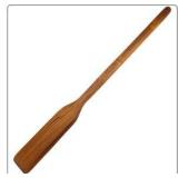 Teak Wood Mixing Paddle (36" Extra Long) | Stir Crawfish Boil, Seafood, Sauces, Jambalaya, Stew, Brewing | Wooden | Retail $50