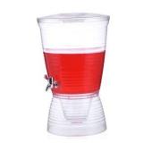 Drink Dispenser plastic 10 Liter Max with lid stand and spout