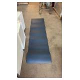 Anti Fatigue Mat, Medium Blue Color, Great Cushioining, Great for Kitchen, Work Space, Office, Home Use and More, Size is About 8-Feet by 2-Feet