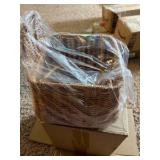 Easter Bunny Basket, Wicker Basket for Easter Egg Hunts, Still in Original Bag