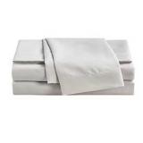 King Richmond Park Marina Stripe 8-pc. Floral Complete Bedding Set with Sheets | Comforter, 2 Shams, Flat Sheet, Fitted Sheet, 2 Pillow Cases, Bed Skirt | Retail $80