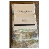 Full/Queen Laura Ashley Linley 3-pc. Floral Reversible Quilt Set | Retail $180