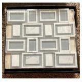 Soho Stax Geometric Tile 12Lx11W - ~0.94 sq ft / sheet | Retail $36/sheet | 10 sheets in box | a mix of stone and glass. Use these as a countertop or backsplash tile to create a beautifully interestin