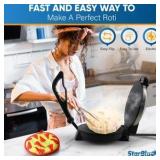 10inch Roti Maker by StarBlue - Retail $66.99 - The automatic Stainless Steel Non-Stick Electric machine to make Indian style Chapati, Tortilla, Roti AC 110V 50/60Hz 1200W
