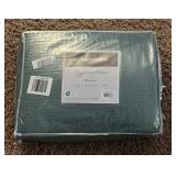 Full/Queen Madison Park 100% Egyptian Cotton Lightweight Summer Blanket, Breathable Waffle Knit Design, Soft Cozy All-Season Throw for Bed, Couch or Sofa, Teal Full/Queen Size (90"x90“)