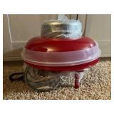 Cotton Candy Machine for Kids, Countertop Cotton Candy Maker Homemade Candy Sweets for Birthday Parties, Includes a Scoop and 10 Candy Cones, Red Vintage Retail $45.99