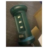 3-Outlet Outdoor Power Stake Green - security, recreation, holiday lights - Retail $18.99