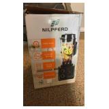 Nilpfers 3 in 1 professional grade blender and food processor - 67 oz pitcher - 3 cup vegetable chopper - Retail $115