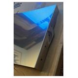 Stainless Steel 12”x26” Wall Mount Splash Guard for Commercial Restaurant Hand Sink and Compartment Prep Sink - mounting edge has minor bend - screws included - Retail $96