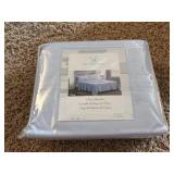 Washed Cotton Blue King 4-Piece Sheet Set, The Farmhouse Brand