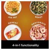 Ninja Air Fryer with Air Crisp | 5 QT Capacity fits up to 4lbs of Fries | 4-in-1 Pro Air Fry, Roast, Reheat, Dehydrate | 400°F Max Temp | 1750 Watts | W/Nonstick Basket & Crisper Plate | Retail $130
