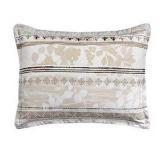 King Richmond Park Marina Stripe 8-pc. Floral Complete Bedding Set with Sheets | Comforter, 2 Shams, Flat Sheet, Fitted Sheet, 2 Pillow Cases, Bed Skirt | Retail $80