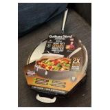Gotham Steel Signature Ceramic Sauté Pan with Lid 5.5QT | Retail $49.99