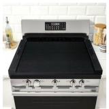 GASHELL Noodle Board Stove Cover with Handles, Multiple Stove Top Cover Board for Electric/Gas Stove Top(Black), GSC-2212