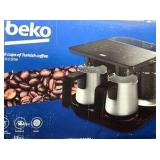 Beko 6-Cup Automatic Turkish Coffee Maker Anti-Spill Induction Touchscreen 120V - Retail $220