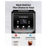 Hot Iced Coffee Maker with Bold Setting, Single Serve Coffee Maker for K Cup and Grounds, 6-14 oz Brew Sizes, 50 oz Removable Water Tank, One Cup Coffee Machine, Black | Retail $65