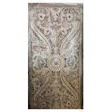 Madison Park Botanical Distressed Carved Wood 2-pc. Wall Art Set | Retail $150