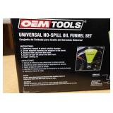 OEM Tools Universal No-Spill Oil Funnel Set