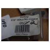 Mayhew Hollow Punches and Pry Bar