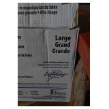 *500* Blue Lightning Powder Free Latex Gloves - Large