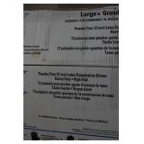 *500* Blue Lightning Powder Free Latex Gloves - Large