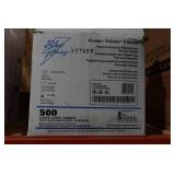 *500* Blue Lightning Powder Free Latex Gloves - XL