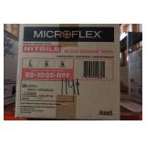 Partial Cases of Ansell Microflex Black Dragon Zero Gloves - M and Large