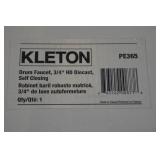 *5* Kleton PE365 Drum Faucet 3/4" Diecast Self Closing
