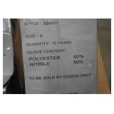 Industrial Work Gloves - Size 6