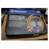 Mastercool Professional R134a Manifold Gauge Set for Testing & Charging R134a AC Systems